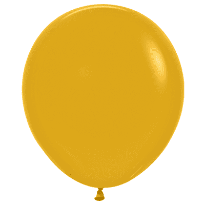 Fashion Mustard 18 inch Balloons - Sempertex 18