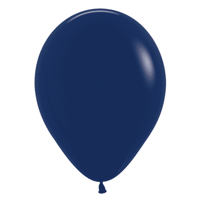 Fashion Navy Blue 12 inch Balloons - Sempertex 12