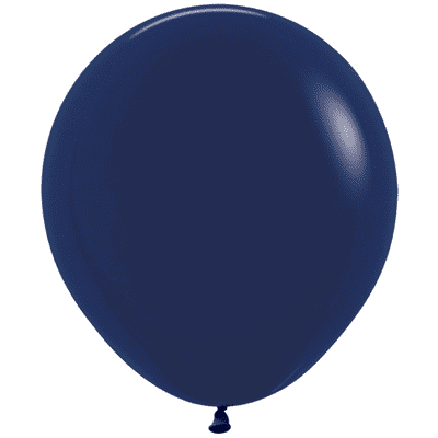 Fashion Navy Blue 18 inch Balloons - Sempertex 18