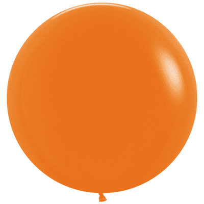 Fashion Orange 24 inch Balloons - Sempertex 24