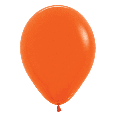 Fashion Orange 5 inch Balloons - Sempertex 5