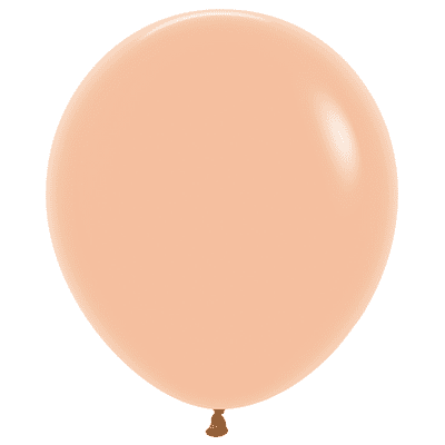 Fashion Peach Blush 18 inch Balloons - Sempertex 18