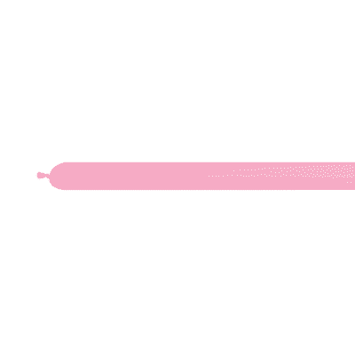 Fashion Pink 260 Balloons (Nozzle Up) - Sempertex 260 Balloons 50pcs