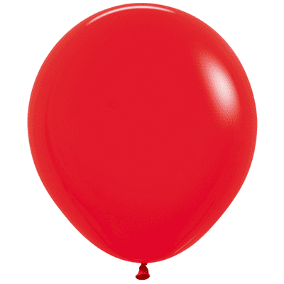Fashion Red 18 inch Balloons - Sempertex 18