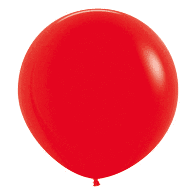 Fashion Red 24 inch Balloons - Sempertex 24