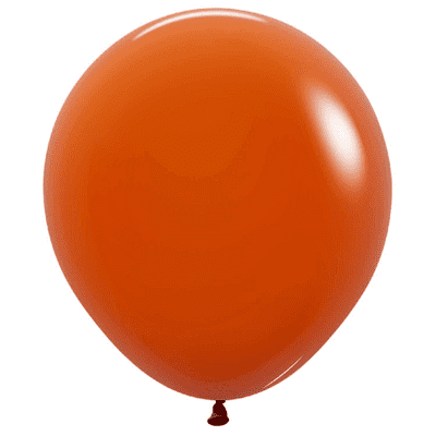 Fashion Sunset Orange 18 inch Balloons - Sempertex 18