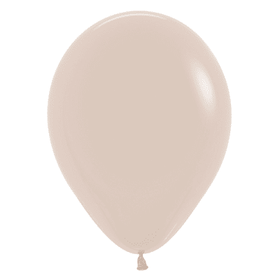 Fashion White Sand 12 inch Balloons - Sempertex 12