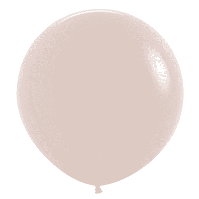 Fashion White Sand 24 inch Balloons - Sempertex 24