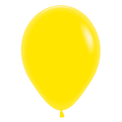 Fashion Yellow 12 inch Balloons - Sempertex 12