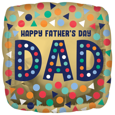 Fathers Day Dad Foil Balloon (18