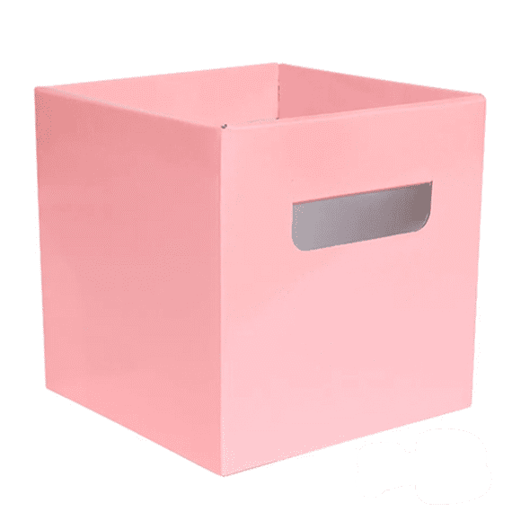 Flower Boxes 15cm x 15cm (Pastel Pink) 10pc