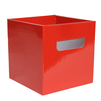 Flower Boxes 15cm x 15cm (Red Pearl) 10pc