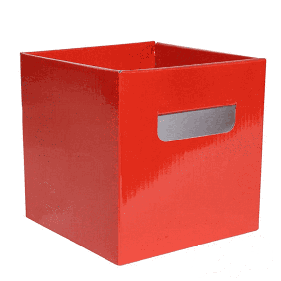Flower Boxes 15cm x 15cm (Red Pearl) 10pc
