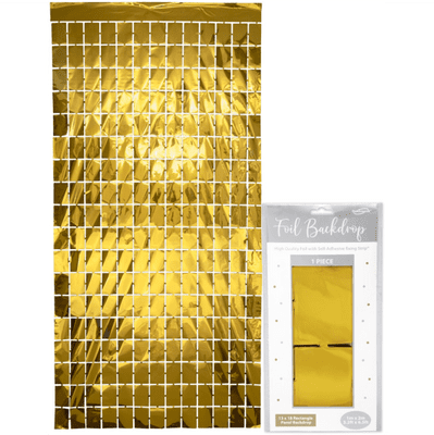 Foil Backdrop - Metallic Gold (1m x 2m)