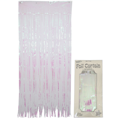 Foil Door Curtain - Iridescent (0.90m x 2.40m)