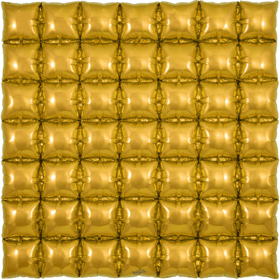 Foil Waffle Panel - Gold (36