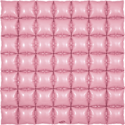 Foil Waffle Panel - Matte Pink (36