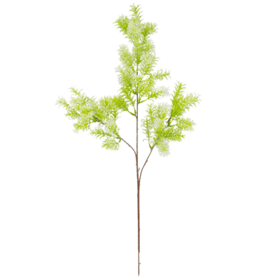 Foliage Spray (White & Green) 72cm (Eleganza) 1pc