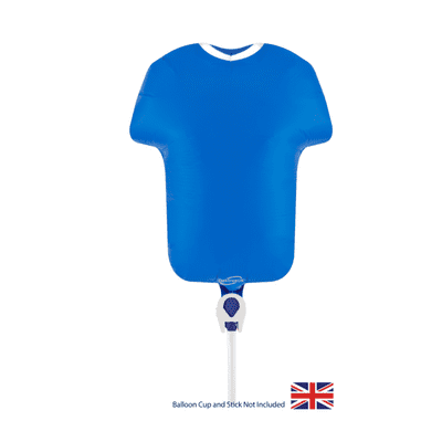 Football Shirt Blue Foil Balloon (11