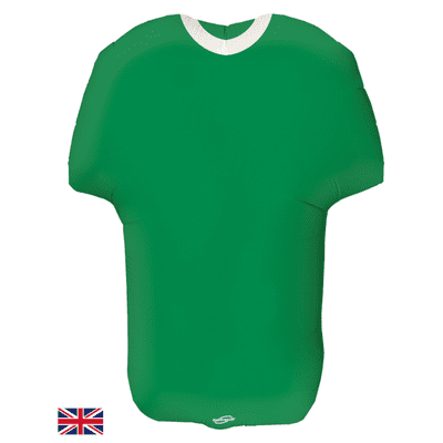Football Shirt Green Foil Balloon 1pc (Oaktree 24