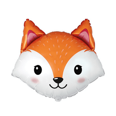 Fox Head Large Foil Balloon 1pc (Flexmetal 25