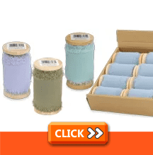 Frayed Edge Boho Ribbon