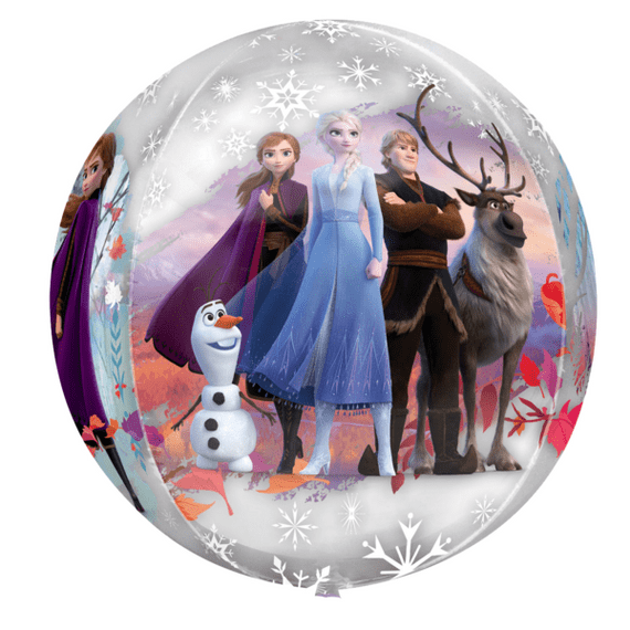 Frozen 2 Orbz Foil Balloons - Free Delivery