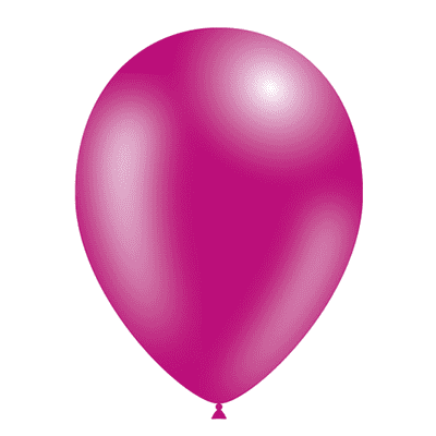 Fuchsia 11 inch Balloons - Decotex 11