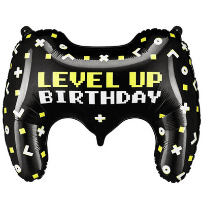 Gamepad Large Foil Balloon 1pc (PartyDeco 28