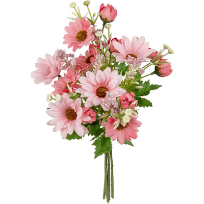 Gerbera Daisy Bush (Light Pink) 32cm (Eleganza) 1pc