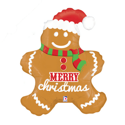 Gingerbread Foil Balloon (Betallic 14