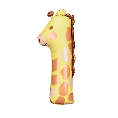 Giraffe Number 1 Balloon - 34