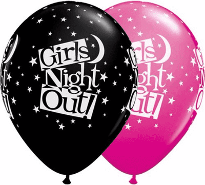 Girls Night Out (Asst) - 11 Inch Balloons 25pcs