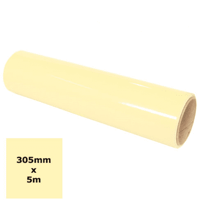 Gloss Vinyl - Beige 5m roll - Ritrama 305mm