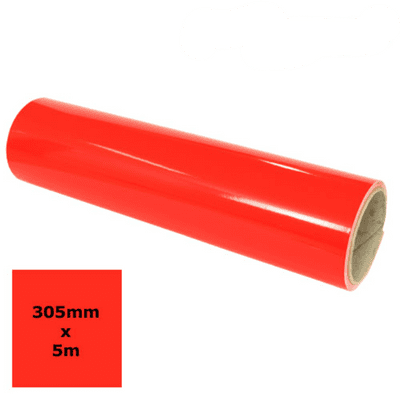 Gloss Vinyl - Cherry Red 5m roll - Ritrama 305mm