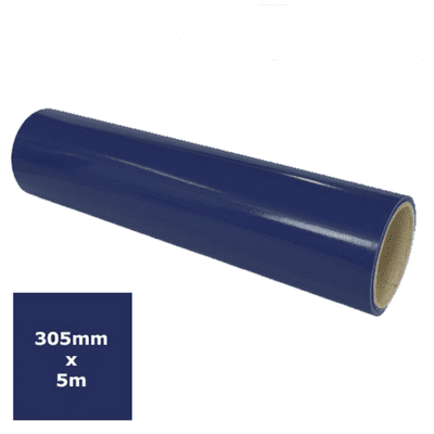 Gloss Vinyl - Dark Blue 5m roll - Ritrama 305mm
