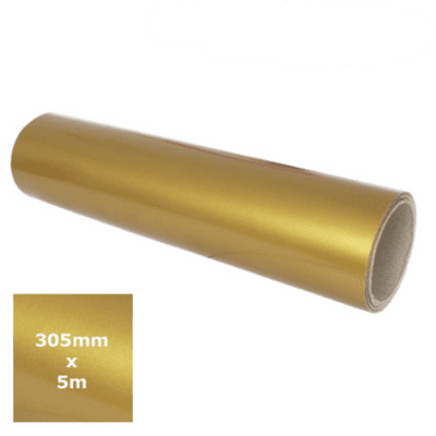 Gloss Vinyl - Gold 5m roll - Ritrama 305mm