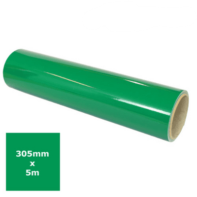 Gloss Vinyl - Medium Green 5m roll - Ritrama 305mm