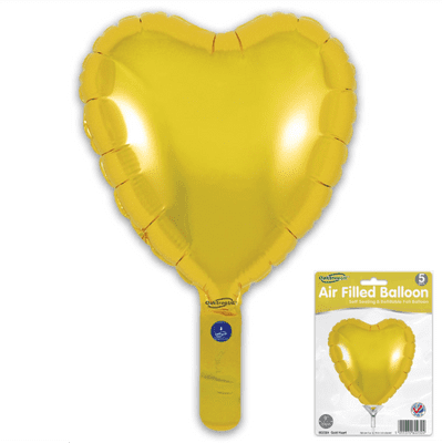 Gold Mini Foil Balloon (9
