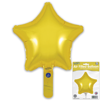 Gold Mini Foil Balloon (9