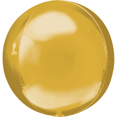 Gold Orbz Balloon (15