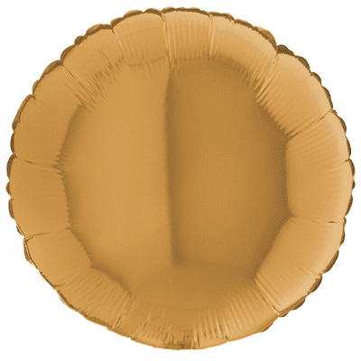 Gold Round Foil Balloon (18