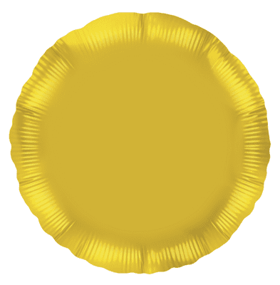 Gold Round Foil Balloon (18