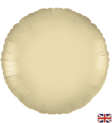 Gold Silk Round Foil Balloon (18