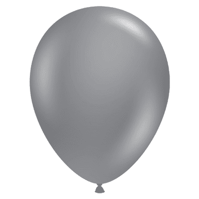 Gray 11 inch Balloons - 11