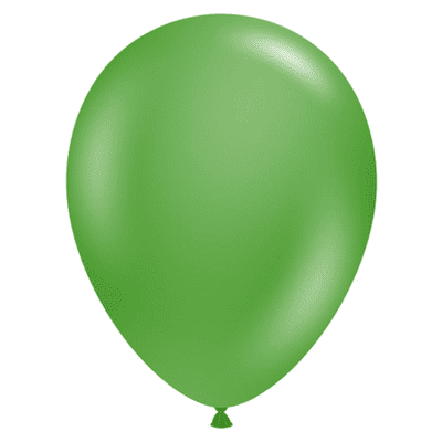 Green 11 inch Balloons - 11