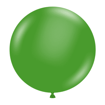Green 17 inch Balloons - Tuftex 17