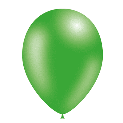 Green 5 inch Balloons - Decotex 5