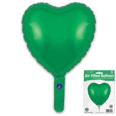 Green Mini Foil Balloon (9