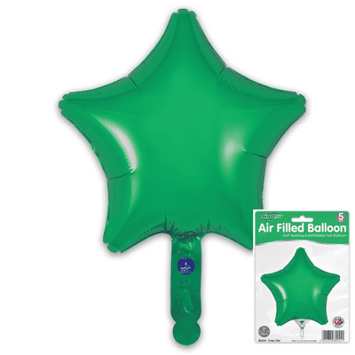 Green Mini Foil Balloon (9